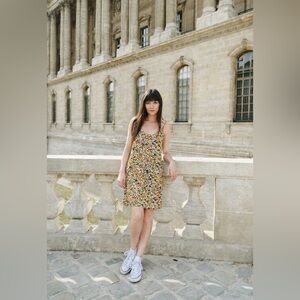 Vibrant Floral Mini Dress